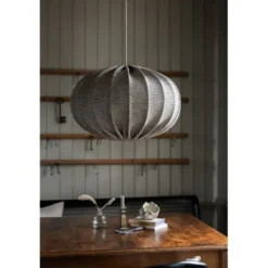 Alde & Lind Taklampskärm Moon D58 s/s Rotan mullvad