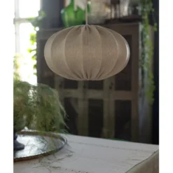 Alde & Lind Taklampskärm Moon D45 s/v Rotan Offwhite