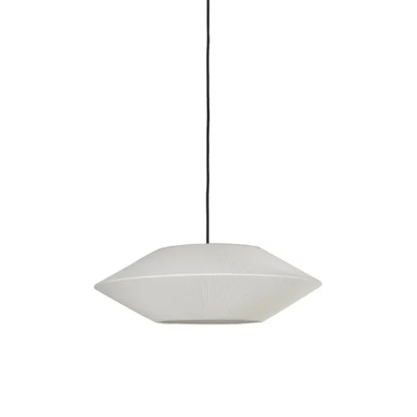 Alde & Lind Taklampskärm Pollux D58 plisserad off-white