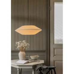 Alde & Lind Taklampskärm Pollux D58 plisserad off-white