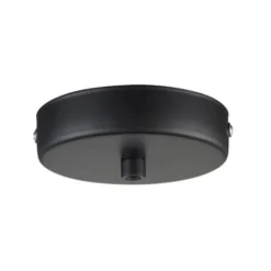 Halo Design Takrosett 1-uttag, svart Ø10