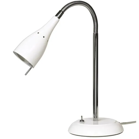Armaturhantverk Tanum bordslampa, vit 40cm