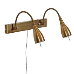 Armaturhantverk Tanum vägglampa 2-arm, oxid