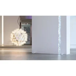 FLOS Taraxacum 88 S2 taklampa, aluminium 105cm