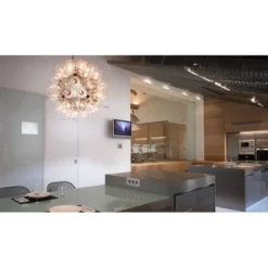 FLOS Taraxacum 88 S1 taklampa, aluminium 80cm