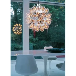 FLOS Taraxacum 88 S1 taklampa, aluminium 80cm