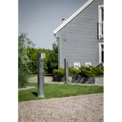 Belid Taurus pollare LED, galvaniserad 100cm