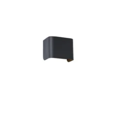 Belid Taurus vägglampa LED, antracit 12cm