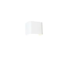 Belid Taurus vägglampa LED, vit 12cm
