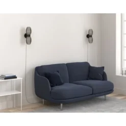 Herstal Tentacle Vägglampa Duo Svart/Rök G9