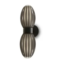 Herstal Tentacle Vägglampa Duo Svart/Rök G9