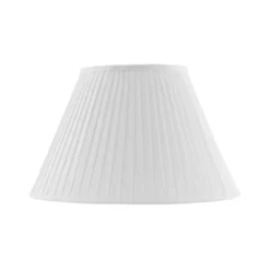 Karlskrona Lampfabrik Textilskärm 30 cm, Naturvit