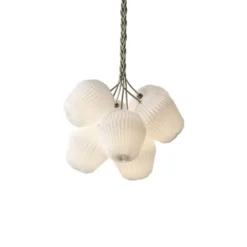 Le Klint The Bouquet chandelier 7 large, vit