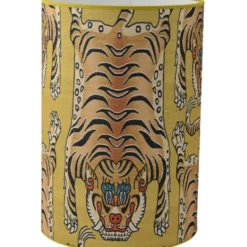 Hallbergs Belysning Tiger Lampskärm Guld 32 cm