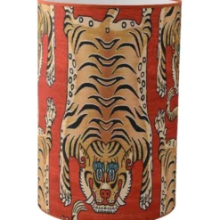 Hallbergs Belysning Tiger Lampskärm Terrakotta 32 cm