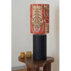 Hallbergs Belysning Tiger Lampskärm Terrakotta 32 cm