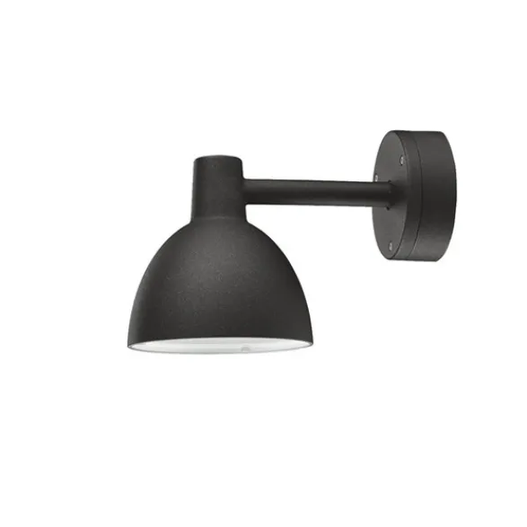 Louis Poulsen Toldbod 155 vägglampa , Svart