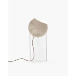 &tradition Topan Golvlampa VP14 Clear acrylic base Grey Beige