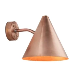 Örsjö Belysning Tratten vägglampa, råkoppar