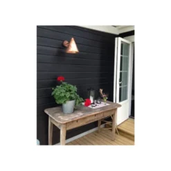 Örsjö Belysning Tratten vägglampa, råmässing