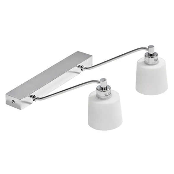 Armaturhantverk Tärnö vägglampa krom 30cm