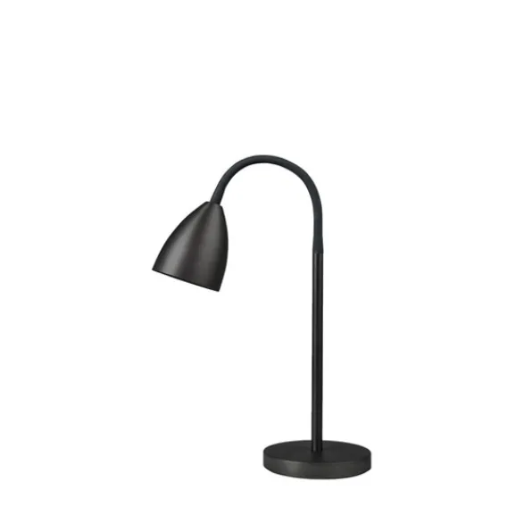 Belid Trotsig bordslampa flat svart