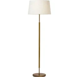Armaturhantverk Tullgarn golvlampa, oxid/ek 130cm