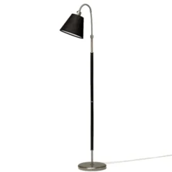 Armaturhantverk Tullgarn golvlampa, råjärn/svart 145cm