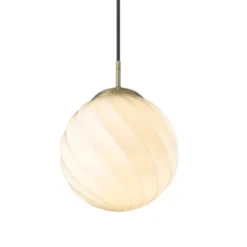 Halo Design Twist Taklampa Ø25cm E27 Ball Antik Messing