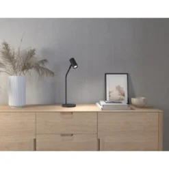 Belid Tyson bordslampa svart struktur