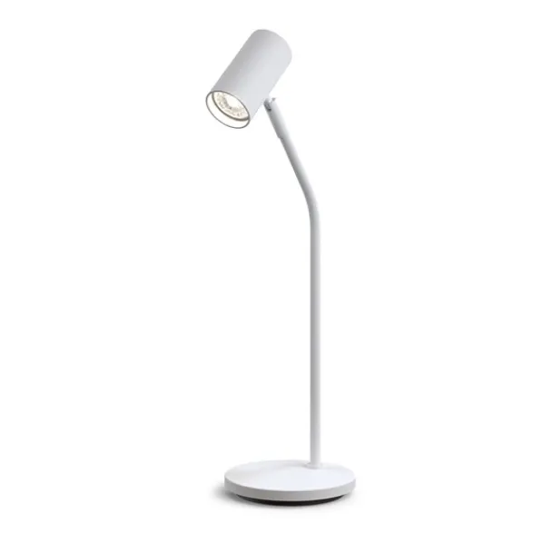Belid Tyson bordslampa vit struktur