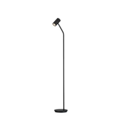 Belid Tyson golvlampa, svartstruktur 126,5cm