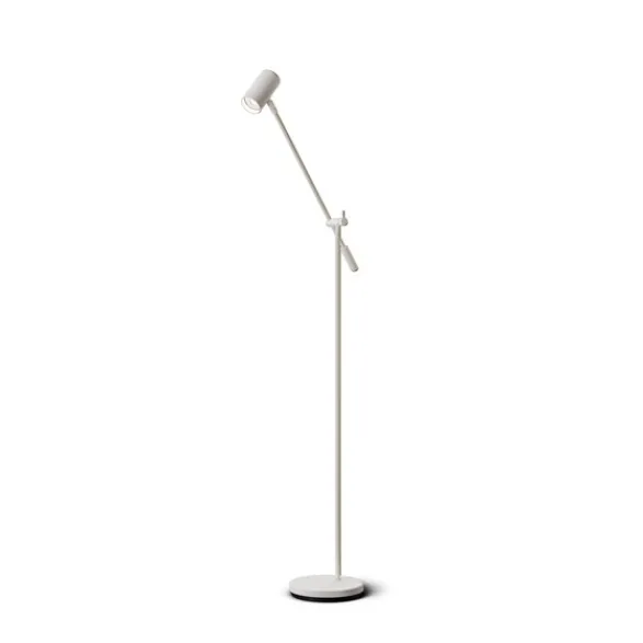 Belid Tyson golvlampa tilt vit struktur