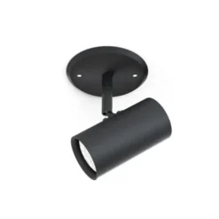 Belid Tyson single spotlight black structure GU10