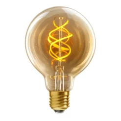 Unison UNI-FLEX glob 100mm gold E27 5W 2000K dimbar