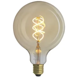 Unison UNI-FLEX glob 125mm gold E27 5W 2000K dimbar