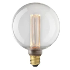 Unison UNI-K glob 125mm klar E27 3,5W 1800K dimbar