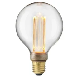 Unison UNI-K glob 100mm klar E27 3,5W 1800K dimbar