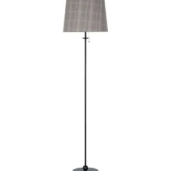 Konsthantverk Uno golvlampa, mattsvart 155cm