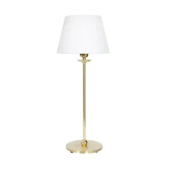 Konsthantverk Uno lampfot, mässing 39cm