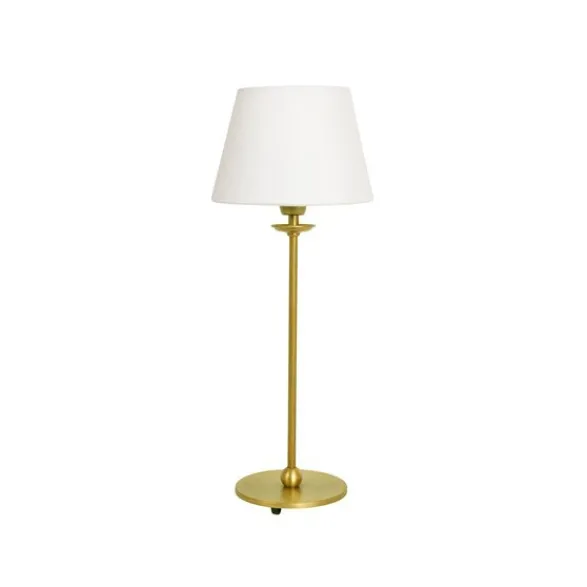 Konsthantverk Uno lampfot, rå mässing 39cm