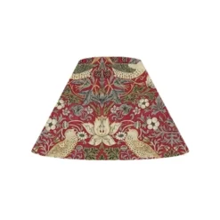 BERGO Lampskärmar Uno lampskärm 32 Strawberry Thief Crimson/Slate