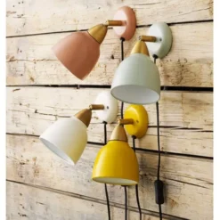 Superliving Urban Short Wall Lamp , Misty Green