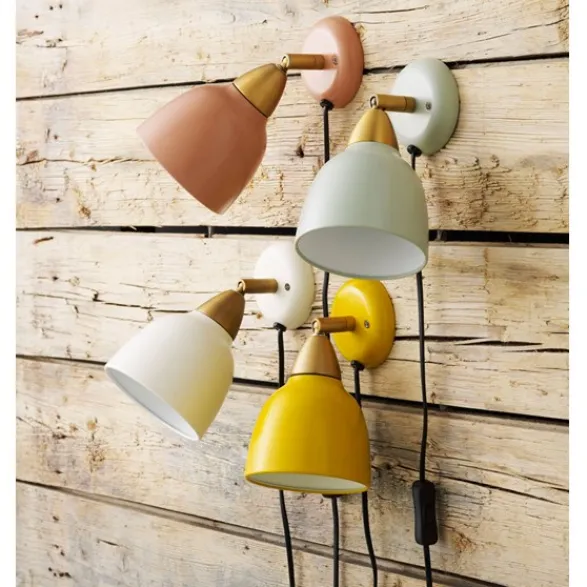 Superliving Urban Short Wall Lamp , Misty Green