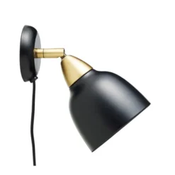 Superliving Urban Short Wall Lamp , Real Black