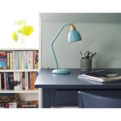 Superliving Urban Table Lamp , Matt Mineral Blue