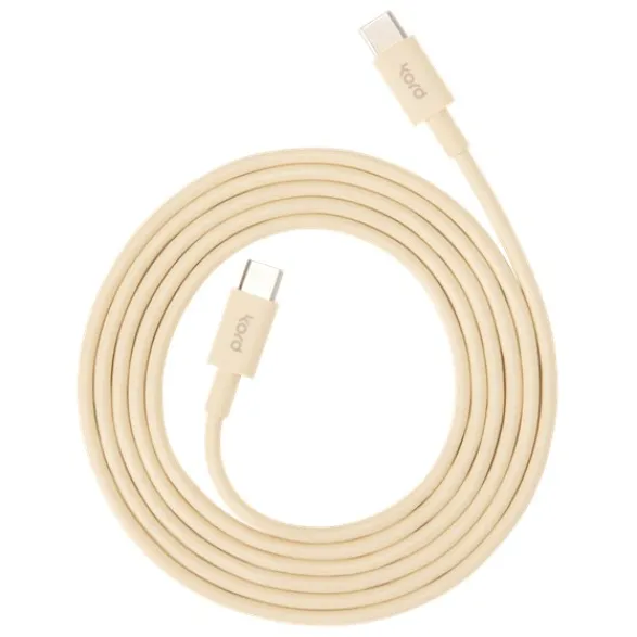 Kord USB-C till USB-C - Pearled Ivory