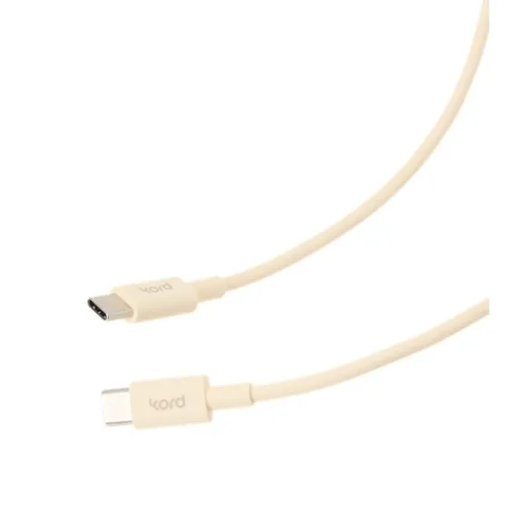 Kord USB-C till USB-C - Pearled Ivory
