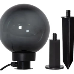 Star Trading Utomhusdekoration Orby, Svart 24cm