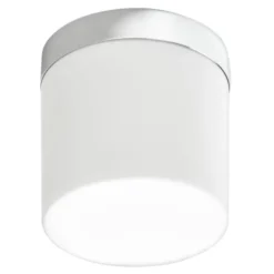 Armaturhantverk Utö taklampa, vit/krom
